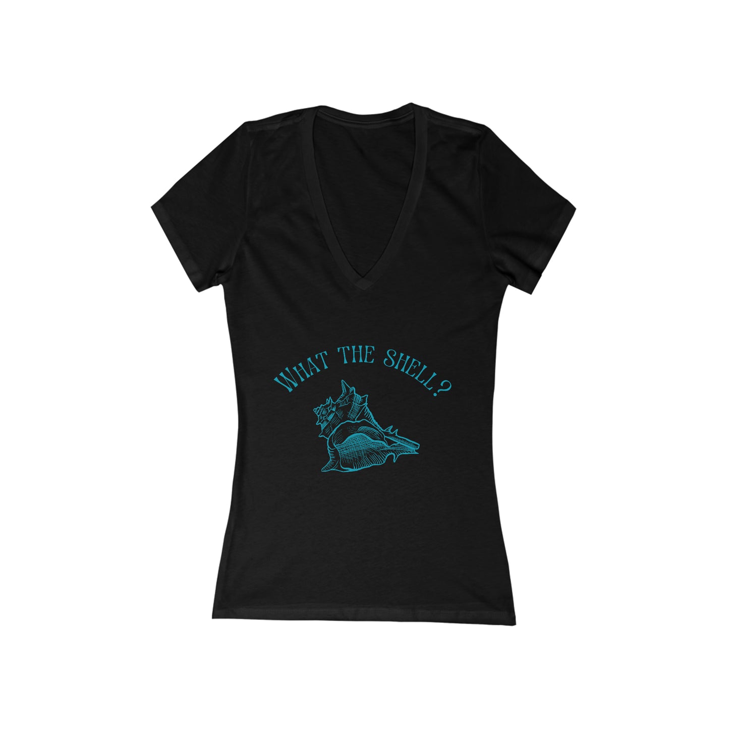 "What the Shell?" Nautically Naughty Deep V-Neck (3 colors)