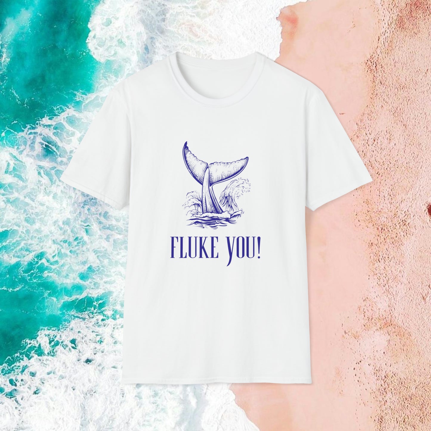 "Fluke You!" Nautically Naughty Men’s Tee