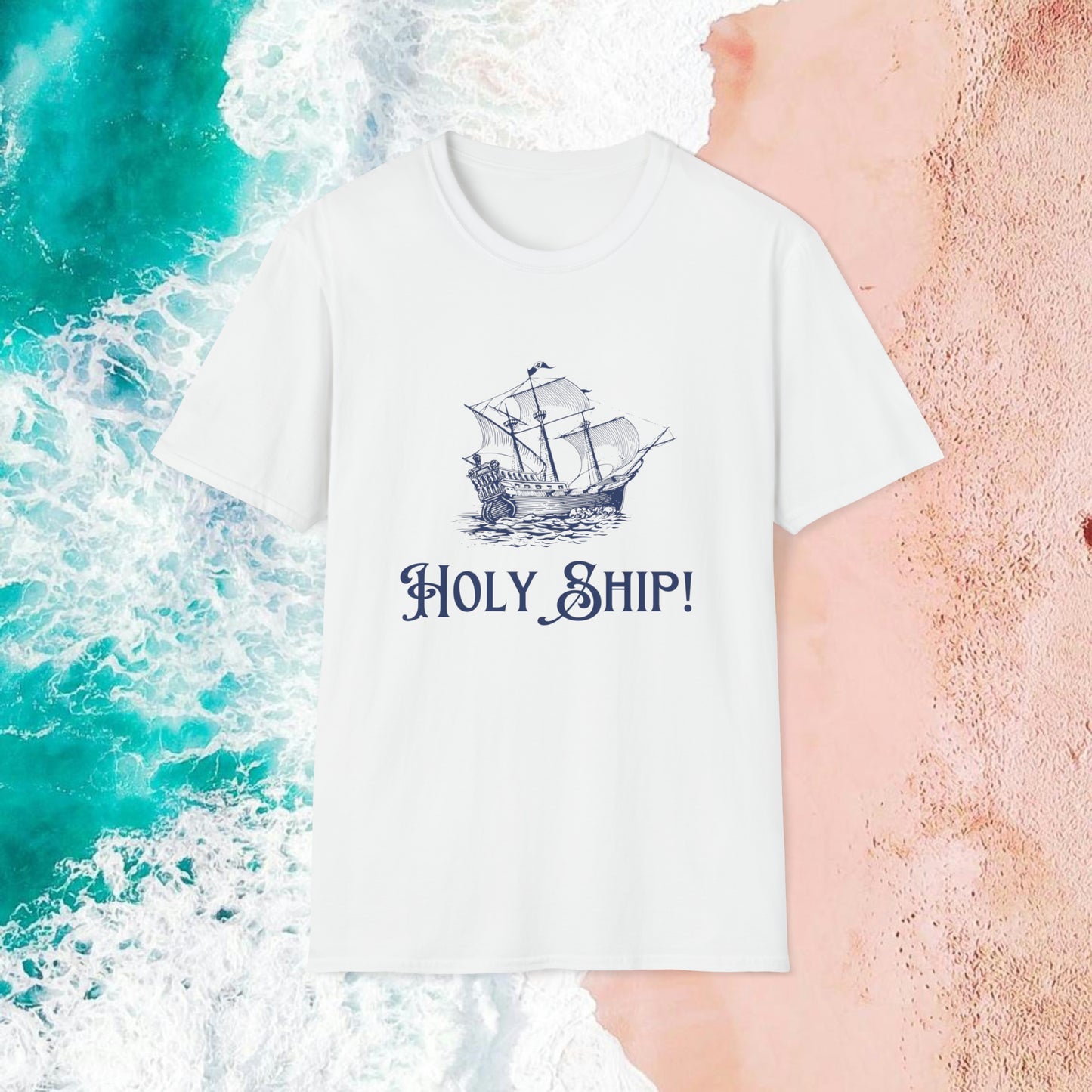 "Holy Ship!" Nautically Naughty Men’s Tee