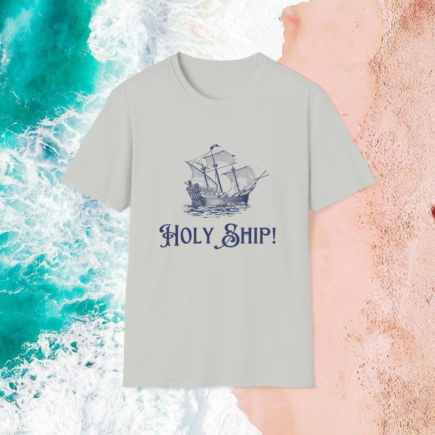 "Holy Ship!" Nautically Naughty Men’s Tee