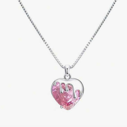 Melt-Your-Heart Pink Necklace