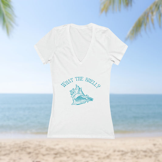 "What the Shell?" Nautically Naughty Deep V-Neck (3 colors)