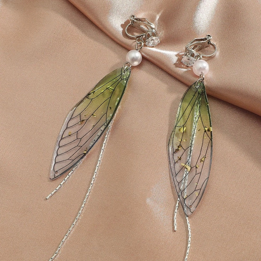 Fairy Wing Clip-On Earrings (2 colors)