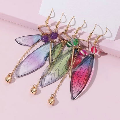 Fairy Wings Pierced Earrings (3 colors)