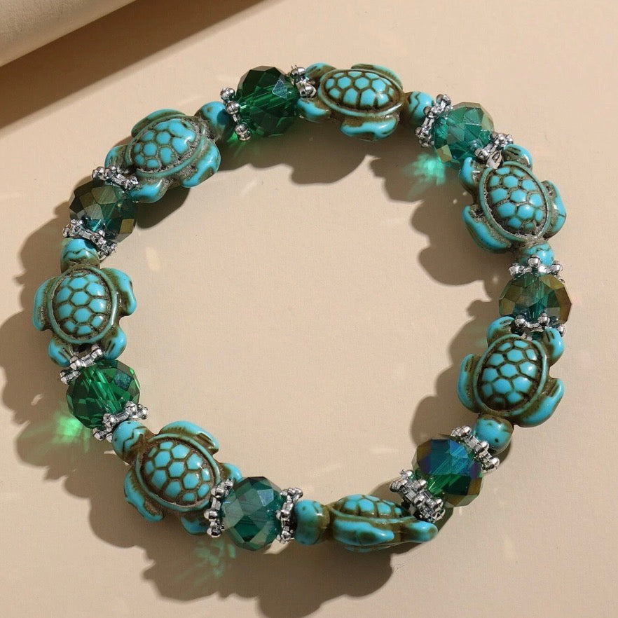 Seven Seas Turtle Ring Bracelet
