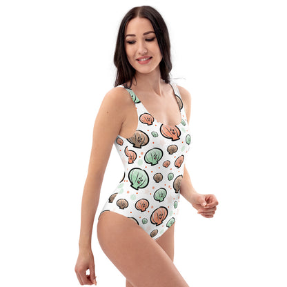 Save the Spat - Ollie Oyster One Piece Swimsuit