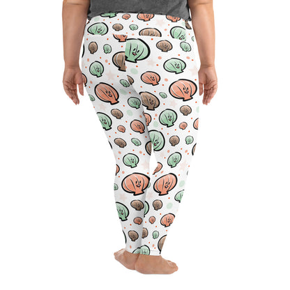 Save the Spat - Ollie Oyster Plus Size Yoga Leggings