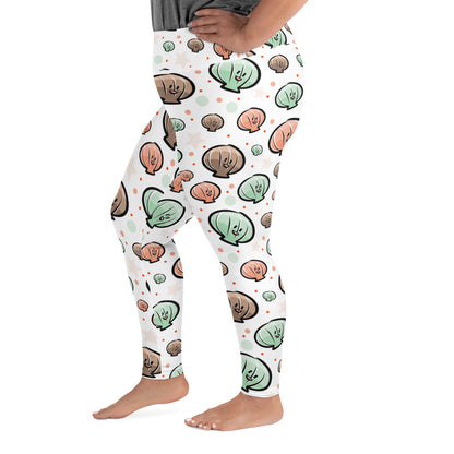 Save the Spat - Ollie Oyster Plus Size Yoga Leggings